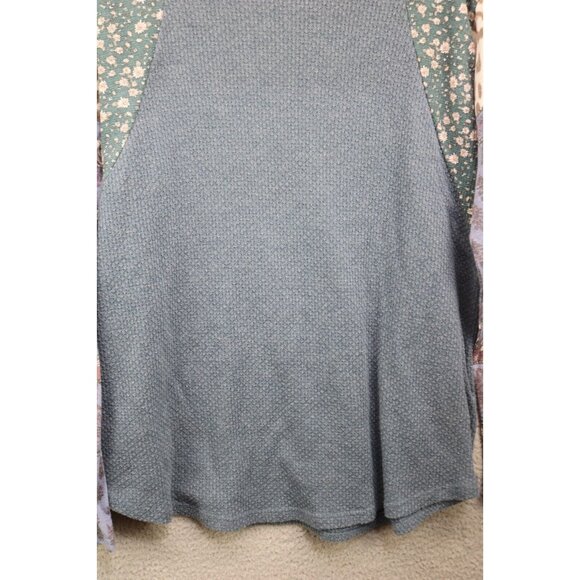 7th Ray Anthropologie Mixed Prints Waffle Knit Tunic-Size Medium-BOHO - Picture 8 of 9